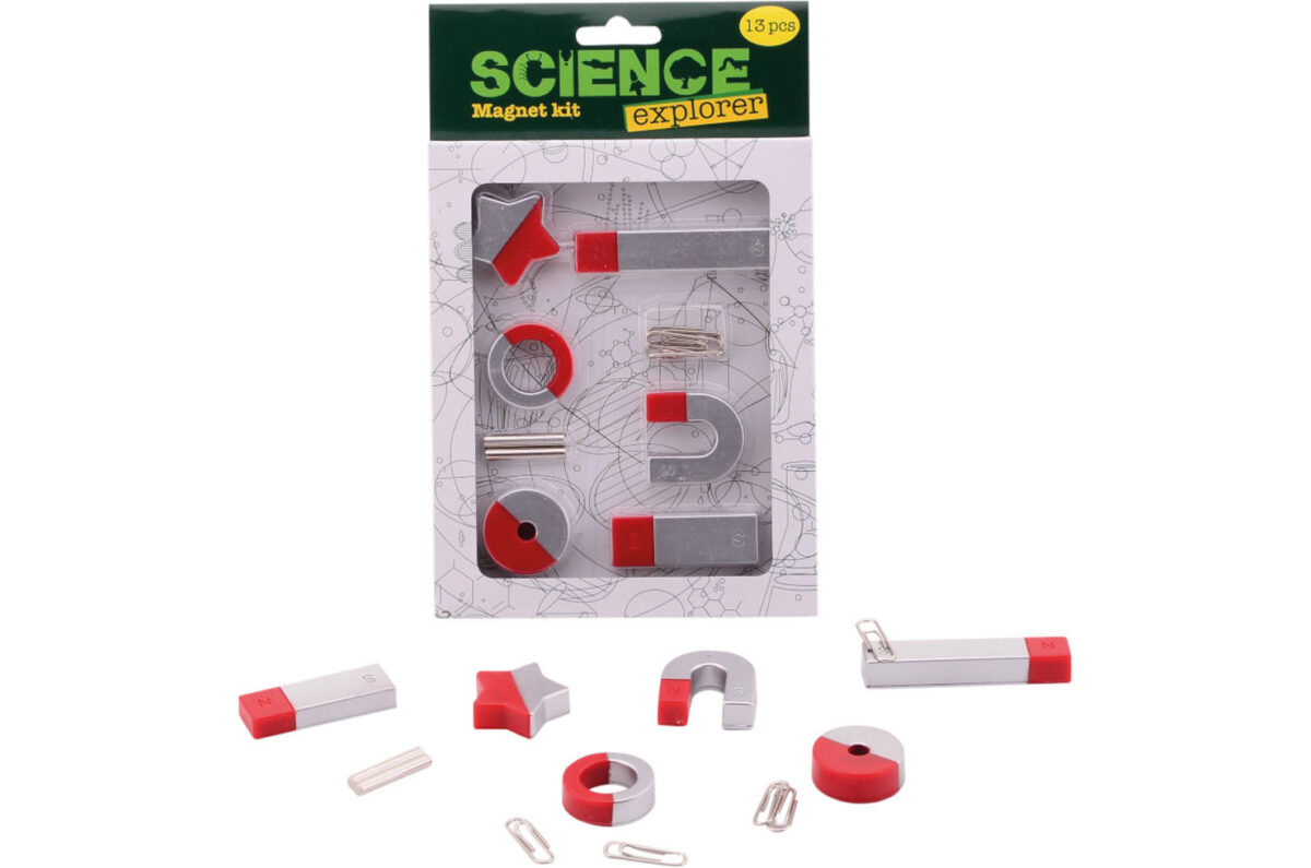 29511 Science Explorer Magnetenset 6 magneten met accesoires