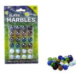 29631 Outdoor Fun Knikkers op kaart 24 stuks 16mm