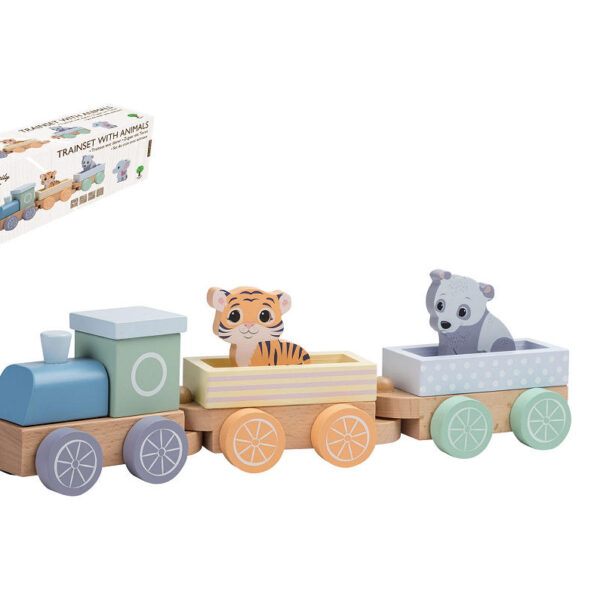 80088 Joueco - The Wildies Family Treinset met dieren