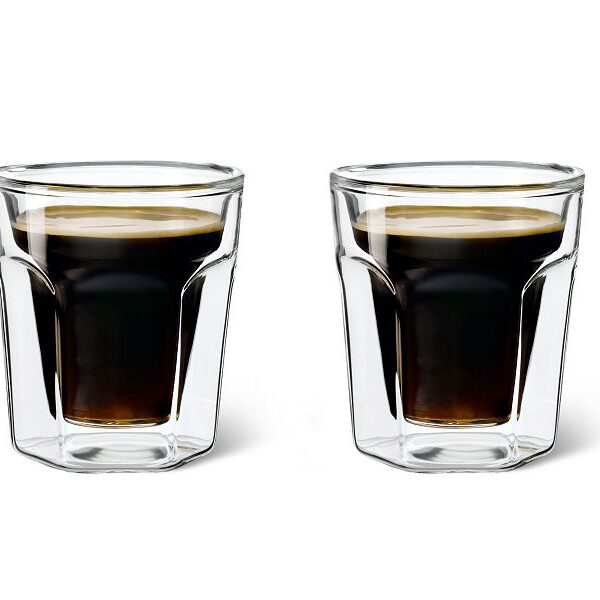 LV01510 Dubbelwandig glas Leopold Vienna Espresso 100ml 2 stuks