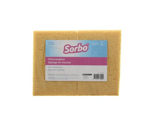 174167 Sorbo spons viscose large duo-pack