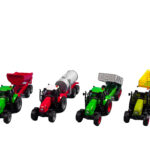 510653 Kids Globe tractor met aanhanger 25cm met L/G