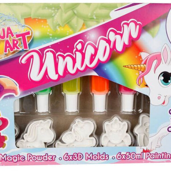 590174 Unicorn 3D aqua gel figuren maken set