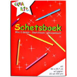 4622 Schetsboek Crea-kit A3 20 vel 200gr
