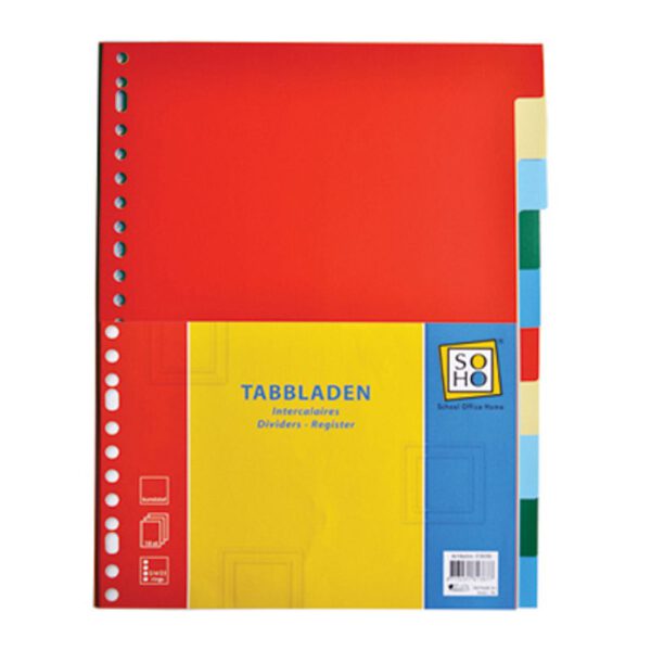 03696 SOHO Tabbladen 23r 10dlg plastic