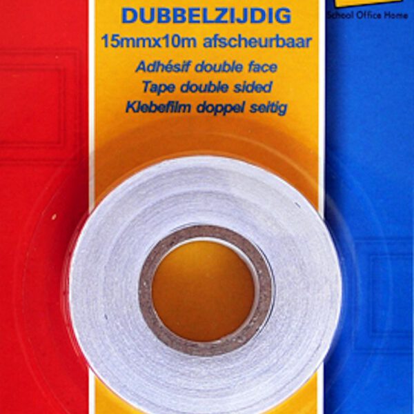 03869 SOHO Tape dubbelzijdig 15mmx10m