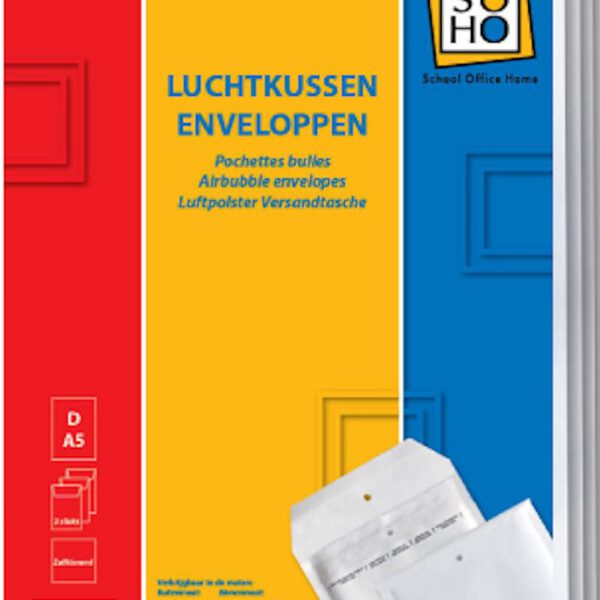 32342 SOHO Envelop luchtkussen D14 A5 3 stuks