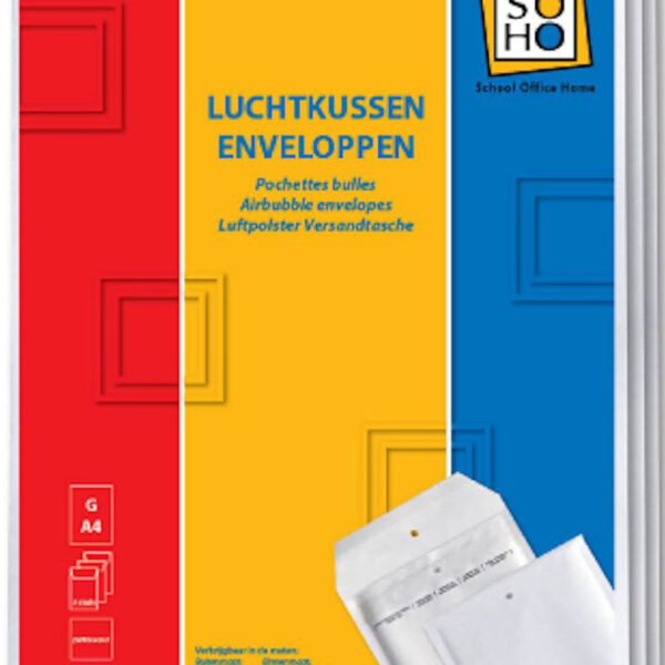 32343 SOHO Envelop luchtkussen G17 A4 3 stuks