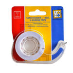 374371 SOHO Tapehouder met rol dubbelzijdig 15mmx5m