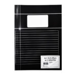 4103041 SOHO Schriften A5 lijn zwart 10 stuks