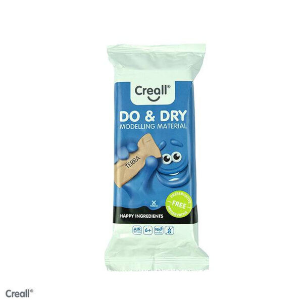 26211 Creall Do en Dry boetseerklei 500gram - terracotta