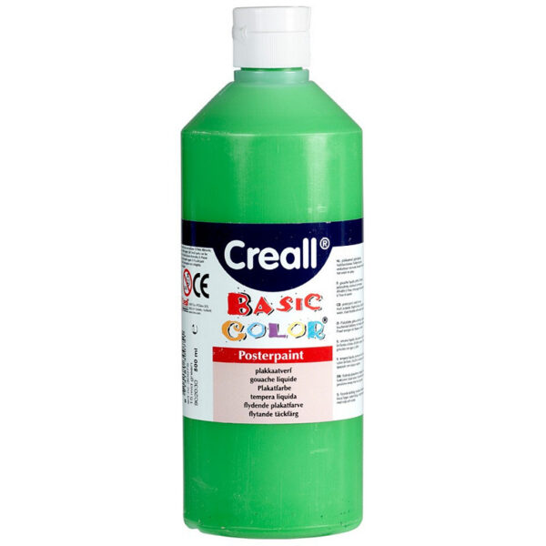 30075 Creall plakkaatverf Basic Color 500ml - Groen