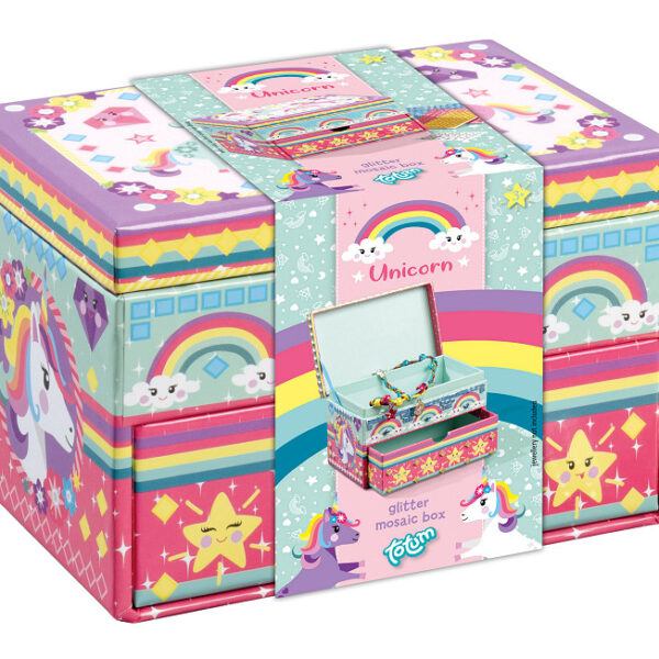 071544 Totum Unicorn Mosaic box