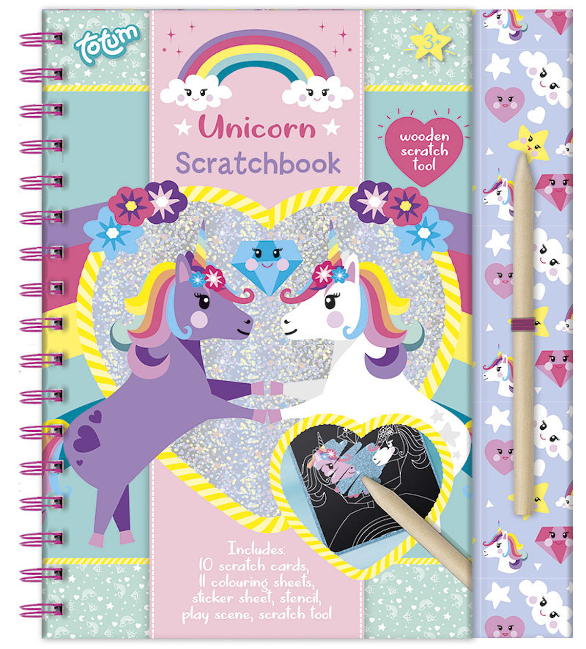 071605 Totum Unicorn Scratchbook