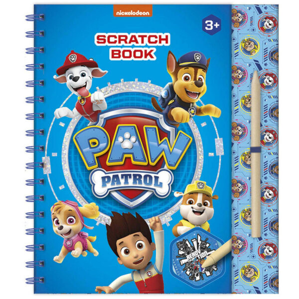 720831 Totum Paw Patrol Scratch Book