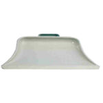 103092 Stofblik metaal met beugelgreep 22,5x32 cm grijs