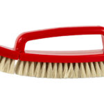 121010 Schoenpoetsset kunststof wit varkenshaar