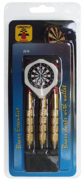 062025 Longfield dartset brass 22gr in etui