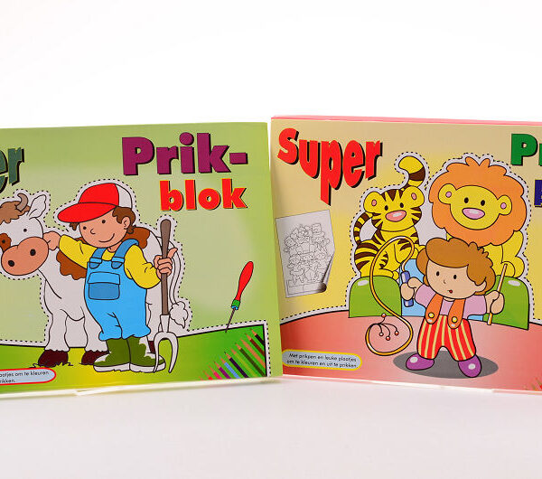 556426 Super prikblok met prikpen