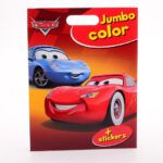 518644 Walt Disney Jumbo Color Cars met handvat