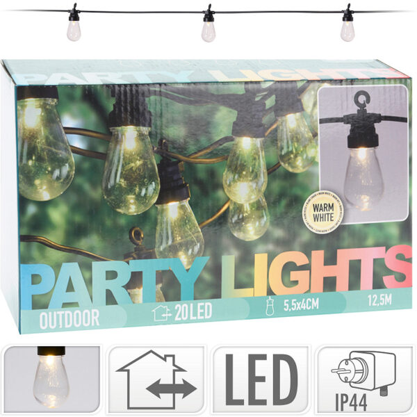 C46615210 Feestverlichting 20 lamps clear