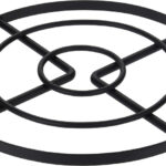 C80651570 Onderzetter metaal zwart dia 23cm