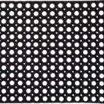 A35400680 Deurmat rubber 50X80cm