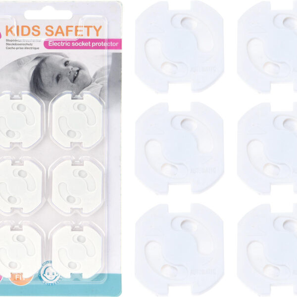 491910070 Kids Safety stopcontactbeveiliger set 6 stuks