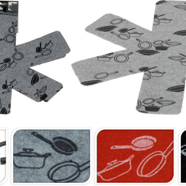 CY5000850 Panbeschermer 3 stuks 4 Assort kleur