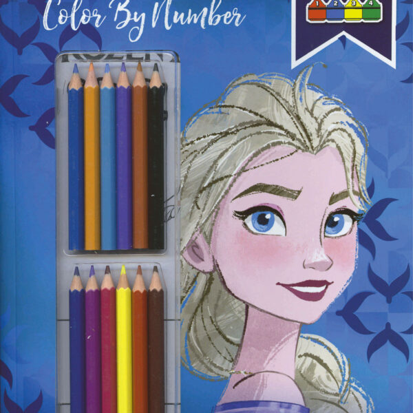 5333922 Walt Disney Color by Number Frozen