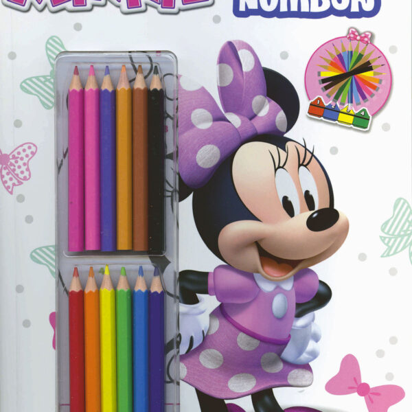 533924 Walt Disney Color by Number Minnie