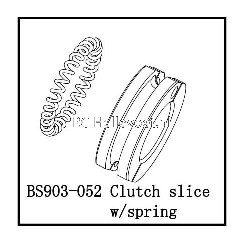 BS903-052 Clutch Shoe w/Spring ~