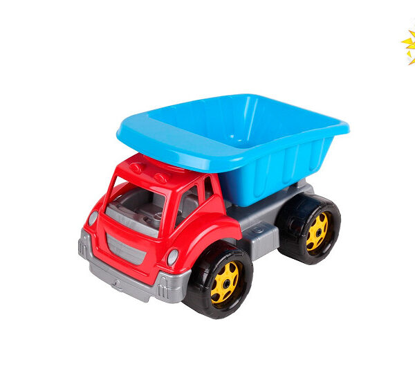 Sun Fun kiepwagen 32x20x18cm rood blauw