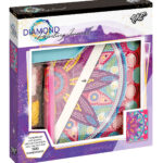 Totum Diamond Paint Notebook Flower Mandala Pink Medium