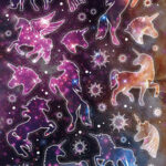 Totum Twinkle Stickers Glitter Sheet Unicorns 4