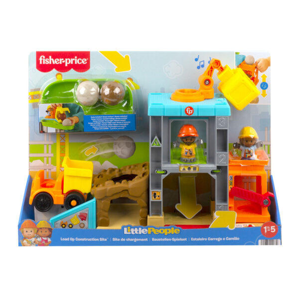 Fisher-Price - Little People - Leren Laden Bouwplaats