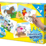SES My First Kleuren met water - Boerderij dieren