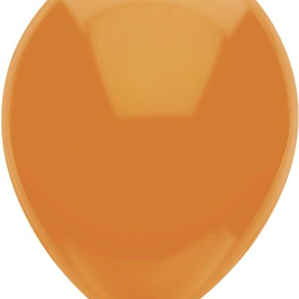 Ballonnen Uni Oranje 30cm 100st