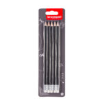 Bruynzeel Teens Grafietpotloden HB + Gumtip Blister 5