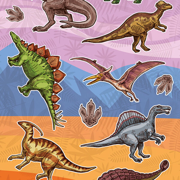 Totum Dinosaurs 2 Sheet F2