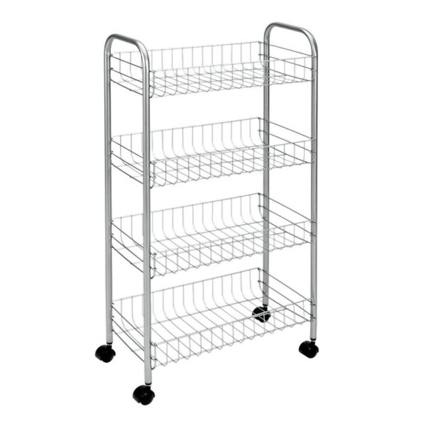 Metaltex Ascona rolwagen 4 etages 41x26x86cm