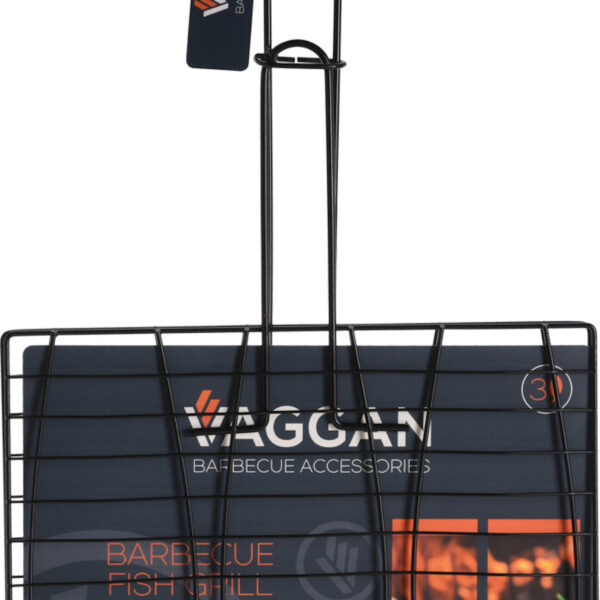 BBQ Vaggan Vis Grill voor 3 Vissen 28x28cm