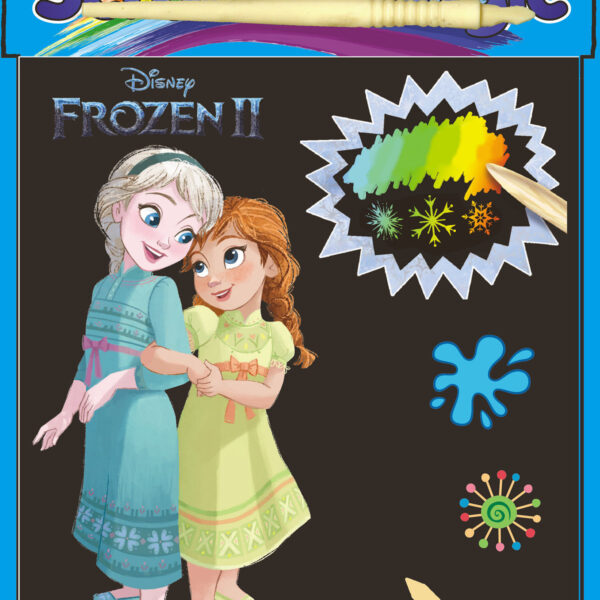 Scratch Magic Disney Frozen 2 Blauw Geel