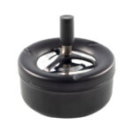 Drukasbak zwart rond 11cm