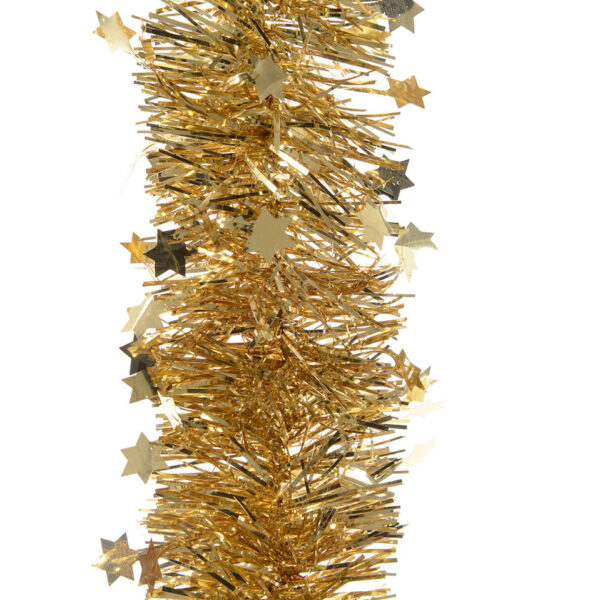 Kerst Slinger Stars 270cm - Goud