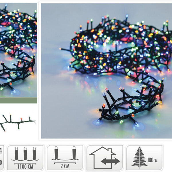 Verlichting 560LED MicroCluster 11M Multi Color - IP44