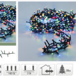 Verlichting 700LED MicroCluster 14M Multi Color - IP44