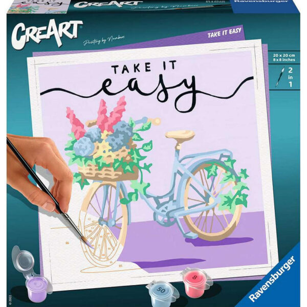 Creart Vierkant - Take it easy