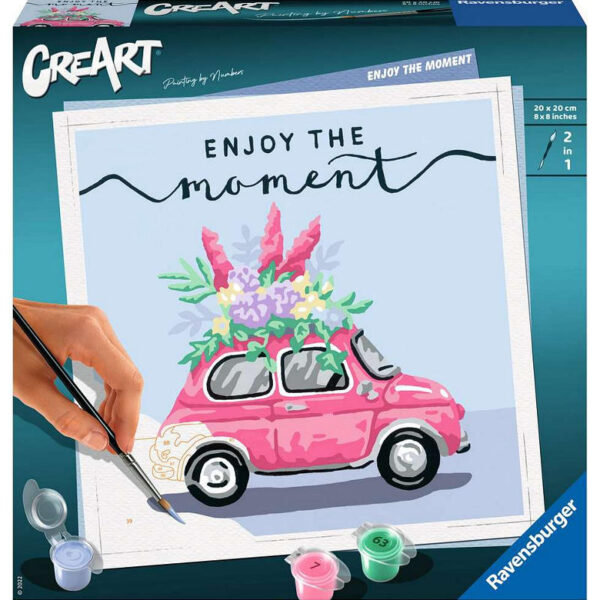 Creart Vierkant - Enjoy the moment