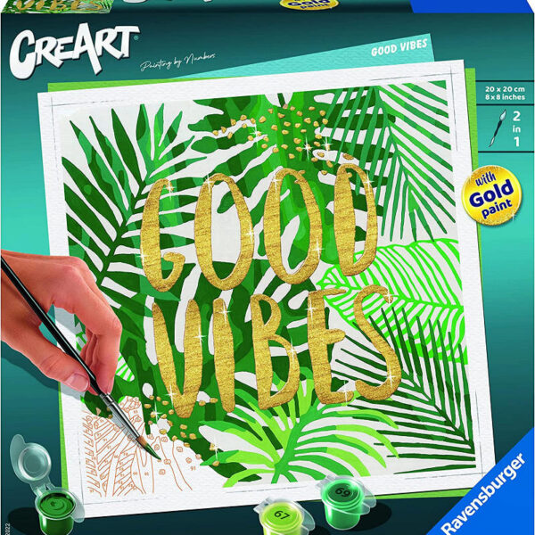 Creart Vierkant - Good vibes